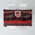 ANZAC Day St George Illawarra Dragons Tablecloth Military Memorial Aboriginal Indigenous Art