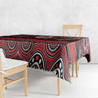 ANZAC Day St George Illawarra Dragons Tablecloth Military Memorial Aboriginal Indigenous Art
