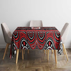 ANZAC Day St George Illawarra Dragons Tablecloth Military Memorial Aboriginal Indigenous Art