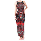 ANZAC Day St George Illawarra Dragons Tank Maxi Dress Military Memorial Aboriginal Indigenous Art