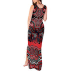 ANZAC Day St George Illawarra Dragons Tank Maxi Dress Military Memorial Aboriginal Indigenous Art