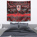 ANZAC Day St George Illawarra Dragons Tapestry Military Memorial Aboriginal Indigenous Art