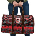 ANZAC Day St George Illawarra Dragons Travel Bag Military Memorial Aboriginal Indigenous Art