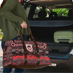 ANZAC Day St George Illawarra Dragons Travel Bag Military Memorial Aboriginal Indigenous Art