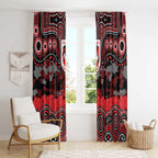 ANZAC Day St George Illawarra Dragons Window Curtain Military Memorial Aboriginal Indigenous Art