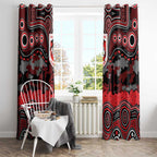 ANZAC Day St George Illawarra Dragons Window Curtain Military Memorial Aboriginal Indigenous Art