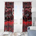 ANZAC Day St George Illawarra Dragons Window Curtain Military Memorial Aboriginal Indigenous Art