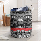ANZAC Day South Sydney Rabbitohs Laundry Basket Military Memorial Aboriginal Indigenous Art