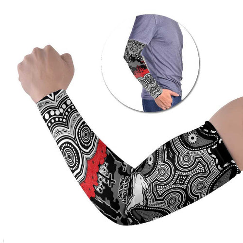 ANZAC Day South Sydney Rabbitohs Arm Sleeves Military Memorial Aboriginal Indigenous Art