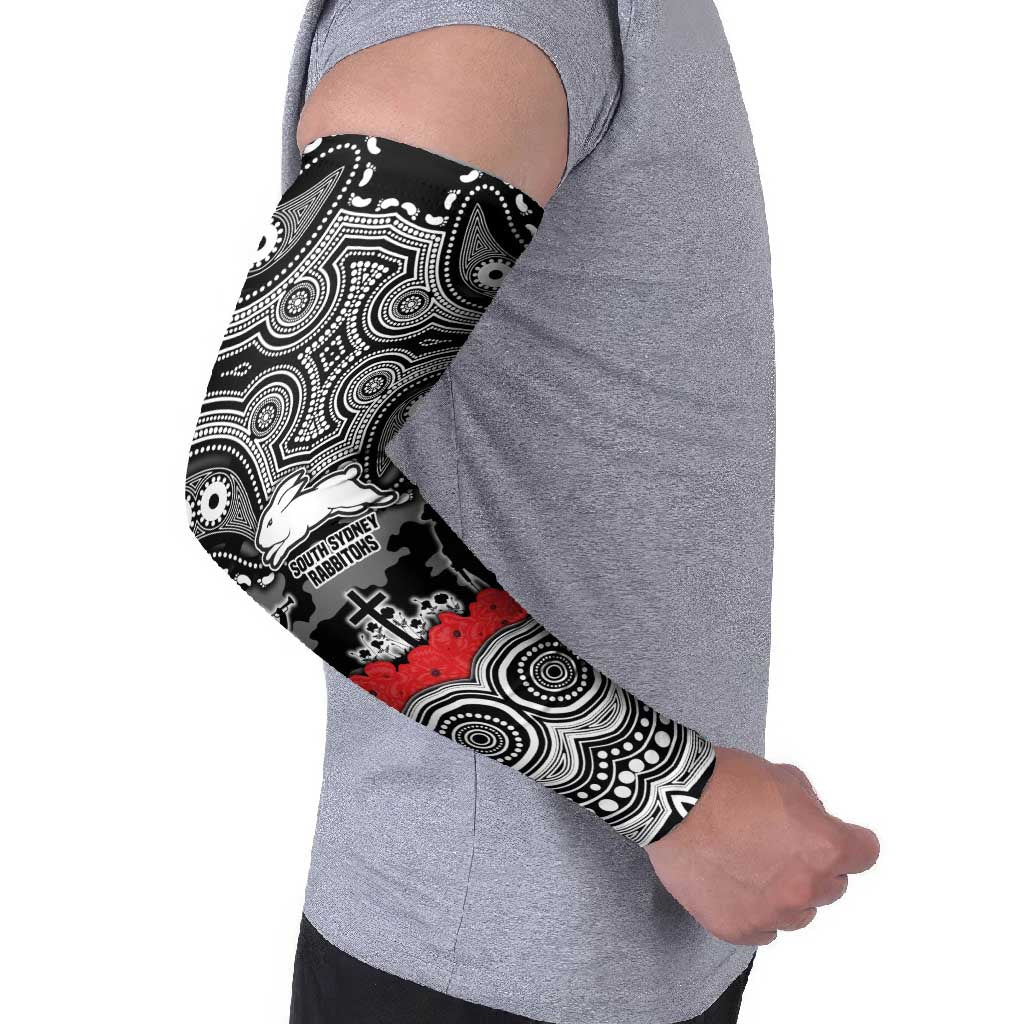 ANZAC Day South Sydney Rabbitohs Arm Sleeves Military Memorial Aboriginal Indigenous Art