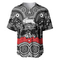 ANZAC Day South Sydney Rabbitohs Baseball Jersey Military Memorial Aboriginal Indigenous Art