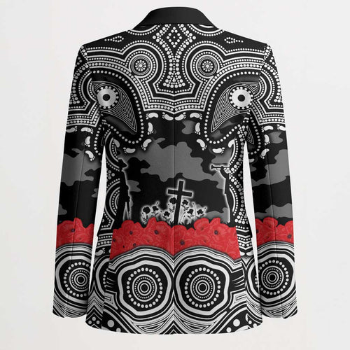 ANZAC Day South Sydney Rabbitohs Blazer Military Memorial Aboriginal Indigenous Art