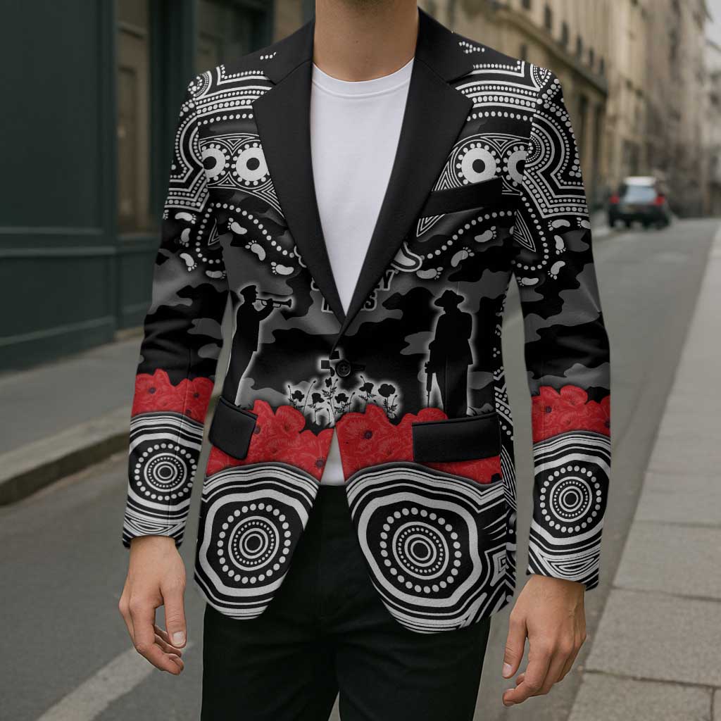 ANZAC Day South Sydney Rabbitohs Blazer Military Memorial Aboriginal Indigenous Art