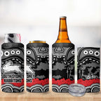 ANZAC Day South Sydney Rabbitohs 4 in 1 Can Cooler Tumbler Military Memorial Aboriginal Indigenous Art
