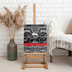 ANZAC Day South Sydney Rabbitohs Canvas Wall Art Military Memorial Aboriginal Indigenous Art