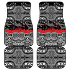 ANZAC Day South Sydney Rabbitohs Car Mats Military Memorial Aboriginal Indigenous Art