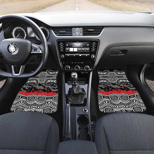 ANZAC Day South Sydney Rabbitohs Car Mats Military Memorial Aboriginal Indigenous Art