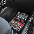 ANZAC Day South Sydney Rabbitohs Car Mats Military Memorial Aboriginal Indigenous Art