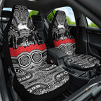 ANZAC Day South Sydney Rabbitohs Car Seat Cover Military Memorial Aboriginal Indigenous Art