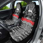 ANZAC Day South Sydney Rabbitohs Car Seat Cover Military Memorial Aboriginal Indigenous Art