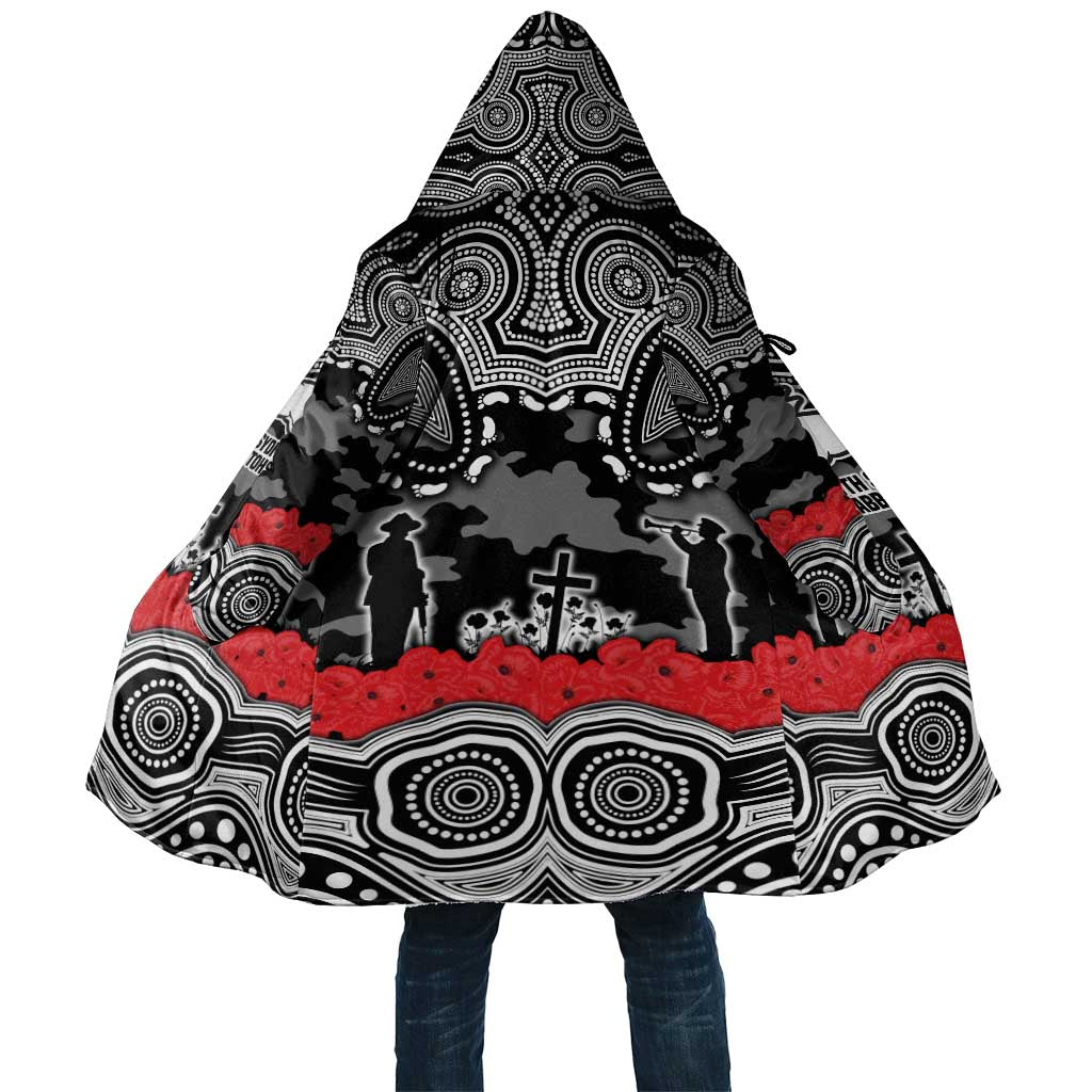 ANZAC Day South Sydney Rabbitohs Cloak Military Memorial Aboriginal Indigenous Art