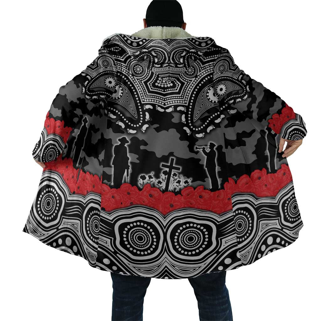 ANZAC Day South Sydney Rabbitohs Cloak Military Memorial Aboriginal Indigenous Art