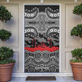 ANZAC Day South Sydney Rabbitohs Door Cover Military Memorial Aboriginal Indigenous Art