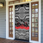ANZAC Day South Sydney Rabbitohs Door Cover Military Memorial Aboriginal Indigenous Art