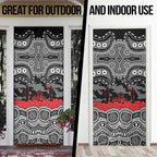 ANZAC Day South Sydney Rabbitohs Door Cover Military Memorial Aboriginal Indigenous Art