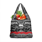 ANZAC Day South Sydney Rabbitohs Grocery Bag Military Memorial Aboriginal Indigenous Art