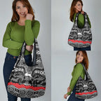 ANZAC Day South Sydney Rabbitohs Grocery Bag Military Memorial Aboriginal Indigenous Art