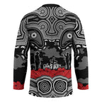 ANZAC Day South Sydney Rabbitohs Hockey Jersey Military Memorial Aboriginal Indigenous Art