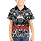 ANZAC Day South Sydney Rabbitohs Kid Hawaiian Shirt Military Memorial Aboriginal Indigenous Art