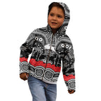 ANZAC Day South Sydney Rabbitohs Kid Hoodie Military Memorial Aboriginal Indigenous Art