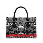 ANZAC Day South Sydney Rabbitohs Leather Bag Military Memorial Aboriginal Indigenous Art
