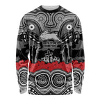 ANZAC Day South Sydney Rabbitohs Long Sleeve Shirt Military Memorial Aboriginal Indigenous Art