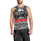 ANZAC Day South Sydney Rabbitohs Men Tank Top Military Memorial Aboriginal Indigenous Art