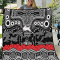 ANZAC Day South Sydney Rabbitohs Quilt Military Memorial Aboriginal Indigenous Art