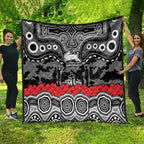 ANZAC Day South Sydney Rabbitohs Quilt Military Memorial Aboriginal Indigenous Art