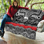ANZAC Day South Sydney Rabbitohs Quilt Military Memorial Aboriginal Indigenous Art