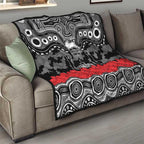 ANZAC Day South Sydney Rabbitohs Quilt Military Memorial Aboriginal Indigenous Art