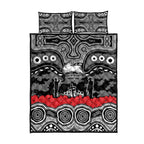 ANZAC Day South Sydney Rabbitohs Quilt Bed Set Military Memorial Aboriginal Indigenous Art