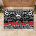 ANZAC Day South Sydney Rabbitohs Rubber Doormat Military Memorial Aboriginal Indigenous Art