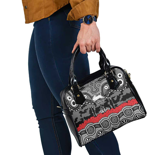 ANZAC Day South Sydney Rabbitohs Shoulder Handbag Military Memorial Aboriginal Indigenous Art