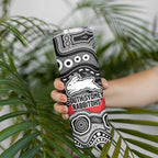 ANZAC Day South Sydney Rabbitohs Skinny Tumbler Military Memorial Aboriginal Indigenous Art