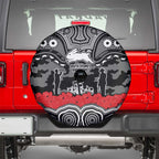 ANZAC Day South Sydney Rabbitohs Spare Tire Cover Military Memorial Aboriginal Indigenous Art