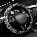 ANZAC Day South Sydney Rabbitohs Steering Wheel Cover Military Memorial Aboriginal Indigenous Art