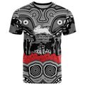 ANZAC Day South Sydney Rabbitohs T Shirt Military Memorial Aboriginal Indigenous Art