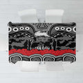 ANZAC Day South Sydney Rabbitohs Tablecloth Military Memorial Aboriginal Indigenous Art