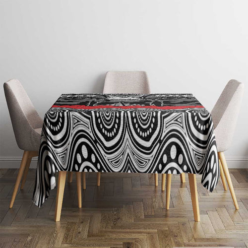 ANZAC Day South Sydney Rabbitohs Tablecloth Military Memorial Aboriginal Indigenous Art
